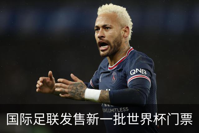 国际足联发售新一批世界杯门票