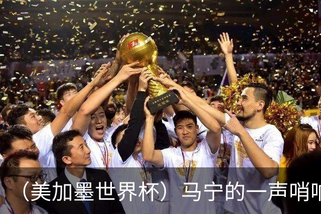 （美加墨世界杯）马宁的一声哨响，中国足球的另一种抵达